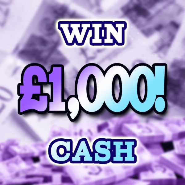 Win £1000 Tax Free Cash (Low Odds Raffle)