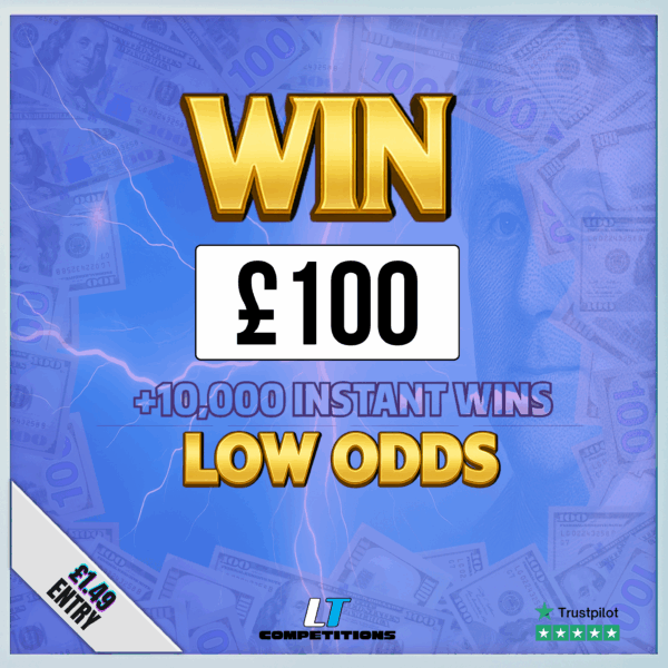 Win £1000 Tax Free Cash + Instant Wins (LIMITED TICKETS) - Image 5