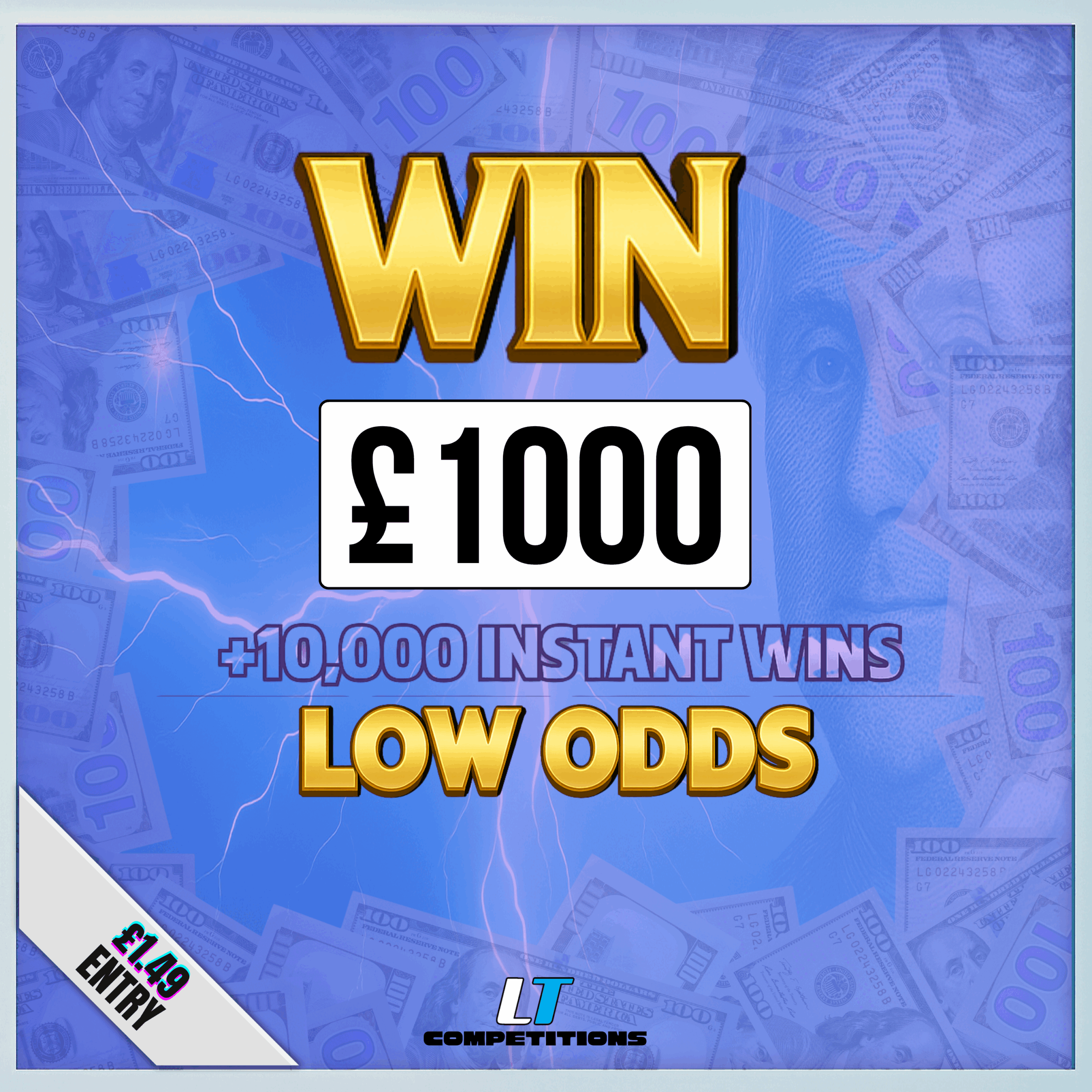 Win £1,000 Tax-Free Cash + Bonus Prizes (Limited Tickets) - Image 2