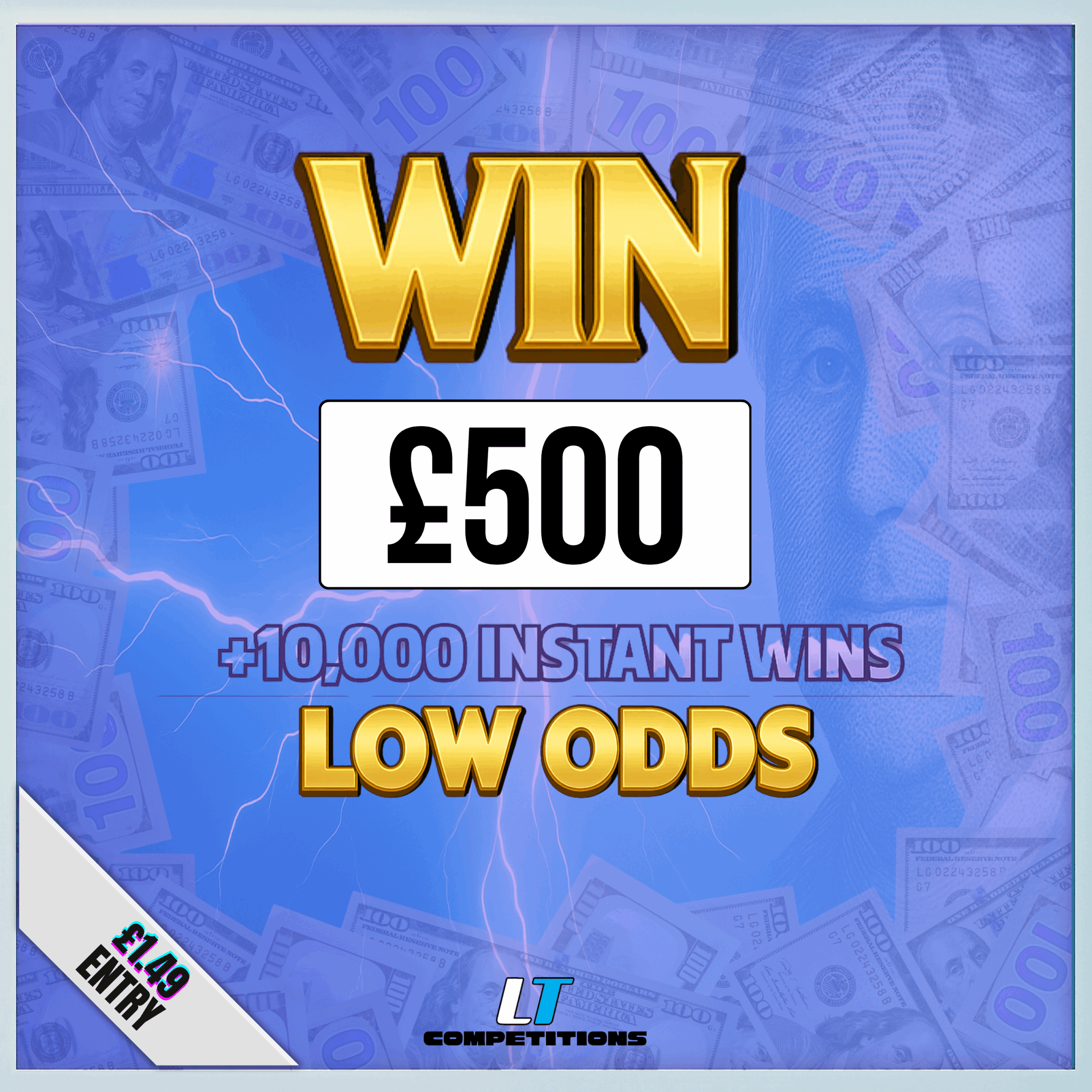 Win £1,000 Tax-Free Cash + Bonus Prizes (Limited Tickets) - Image 3