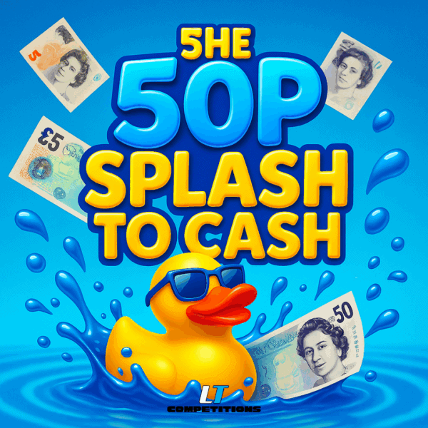 The 50p Splash to Cash Prize Draw