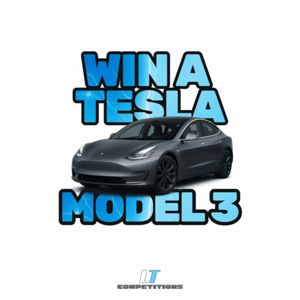 WIN A TESLA MODEL 3! – All Wheel Drive, 0–60mph in 4 Seconds, WHOOOSH Into the Future!